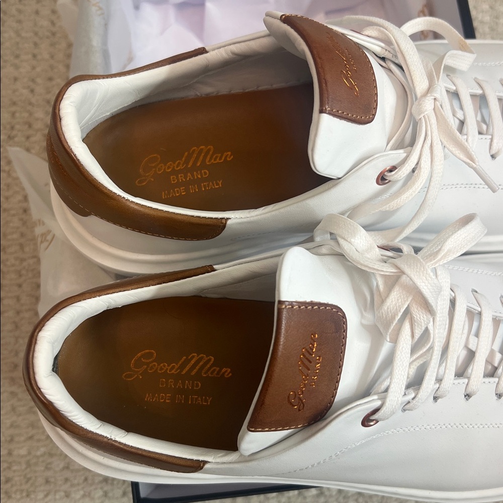 THE GOOD MAN BRAND legend London G97L-11 white dark vachetta - Picture 8 of 14
